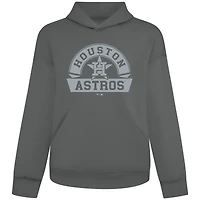 Sweat à capuche gris Houston Astros Luxe Signature Banner Arch pour homme Levelwear