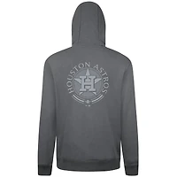 Sweat à capuche gris Levelwear pour homme Houston Astros Podium Grain