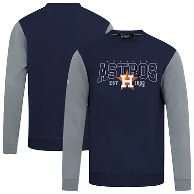Sweat-shirt bleu marine Accolade Ultimate Textbook pour homme des Astros de Houston Levelwear