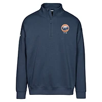 Sweat-shirt zippé Murray à quart de tour pour homme la collection Cooperstown des Astros Houston Levelwear bleu marine