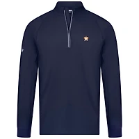 Pull zippé quart de tour Theory Insignia 2.0 pour homme Levelwear, bleu marine, des Astros Houston