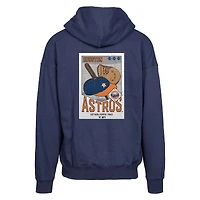 Men's Levelwear  Navy Houston Astros Uphill City Core Logo Full-Zip Hoodie