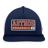Casquette Snapback Majestic Navy/White Houston Astros en mousse pour homme
