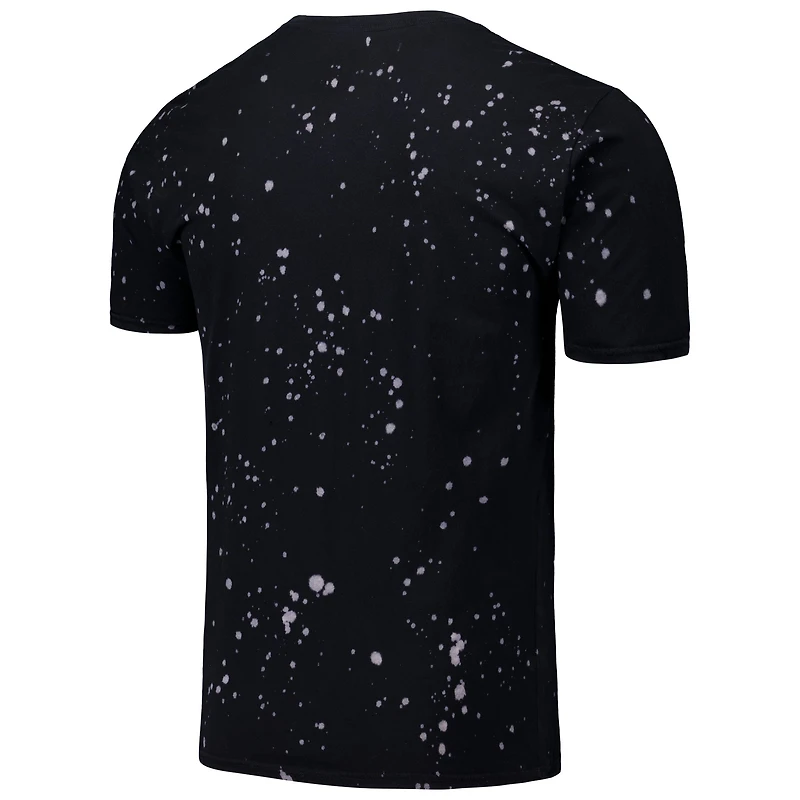T-shirt Majestic Threads pour hommes, noir/blanc, Houston Astros Splatter