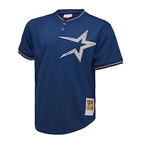 Mitchell & Ness Craig Biggio Navy Houston Astros 1991 Cooperstown Collection Maillot en maille pour homme