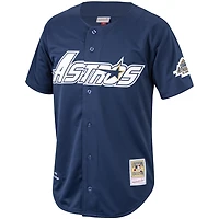 Maillot authentique Mitchell & Ness Craig Biggio bleu marine des Astros de Houston, collection Cooperstown 1994