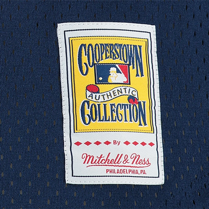 Men's Mitchell & Ness Craig Biggio Navy Houston Astros Cooperstown Mesh Batting Practice Jersey
