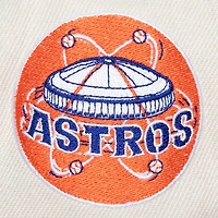 Casquette Snapback Speed ​​Zone crème Houston Astros Cooperstown Collection Mitchell & Ness pour hommes