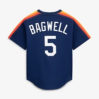 Men's Mitchell & Ness Jeff Bagwell Navy Houston Astros Authentic Batting Practice Jersey