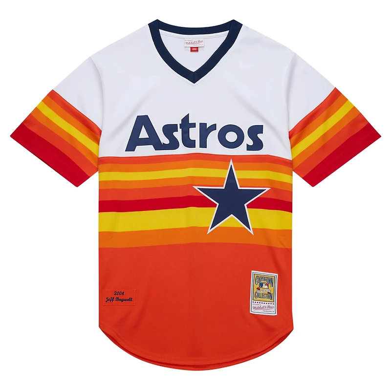 Maillot de retour authentique la collection Cooperstown 2004 des Astros Houston blanc Jeff Bagwell Mitchell & Ness pour hommes
