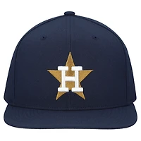 Casquette snapback basique Mitchell & Ness bleu marine Houston Astros Cooperstown Collection pour homme