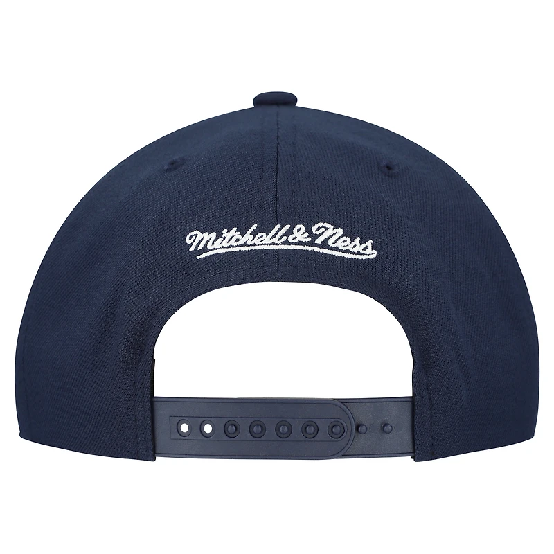 Casquette snapback basique Mitchell & Ness bleu marine Houston Astros Cooperstown Collection pour homme