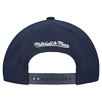 Casquette snapback basique Mitchell & Ness bleu marine Houston Astros Cooperstown Collection pour homme