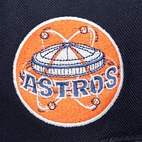 Casquette à visière double snapback Houston Astros bleu marine Mitchell & Ness pour homme