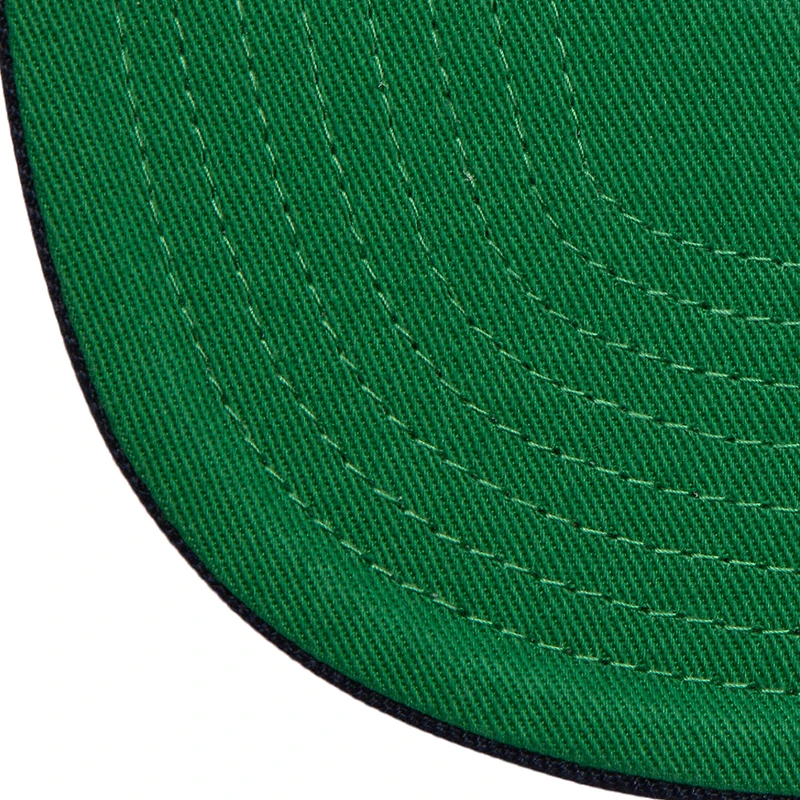Casquette à visière double snapback Houston Astros bleu marine Mitchell & Ness pour homme