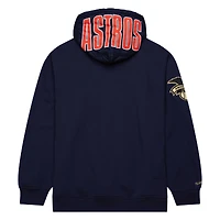 Sweat à capuche bleu marine Mitchell & Ness Houston Astros Team OG 2.0 Current Logo pour hommes