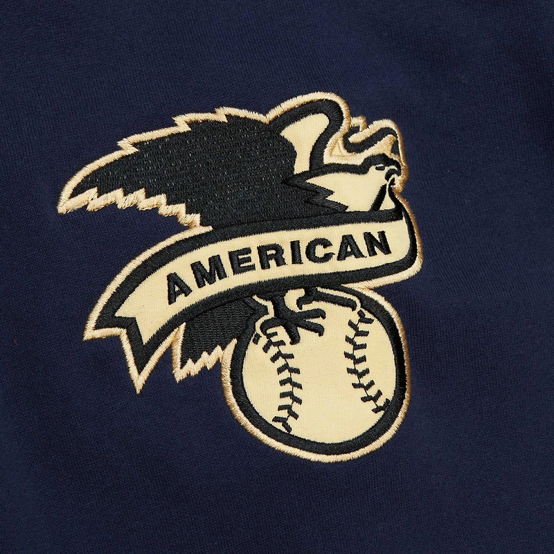 Sweat à capuche bleu marine Mitchell & Ness Houston Astros Team OG 2.0 Current Logo pour hommes