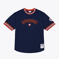 Men's Mitchell & Ness  Navy Houston Astros Wild Pitch Ringer T-Shirt