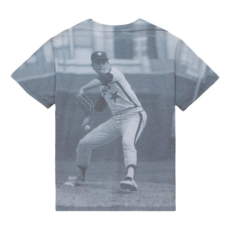 Men's Mitchell & Ness Nolan Ryan Houston Astros Cooperstown Collection Highlight Sublimated Player Graphic T-Shirt