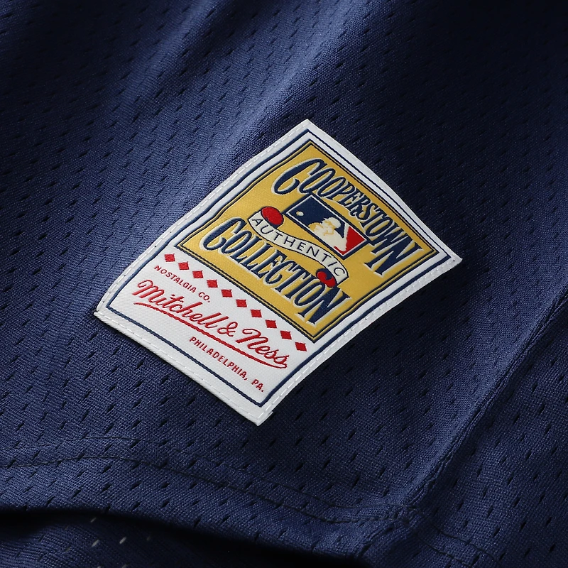 Mitchell & Ness Nolan Ryan Navy Houston Astros Cooperstown Collection Maillot d'entraînement au bâton en maille Big Tall pour homme