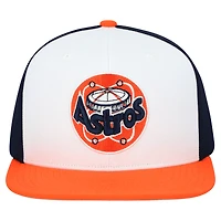 Casquette snapback basique Mitchell & Ness blanche Houston Astros Cooperstown Collection pour homme