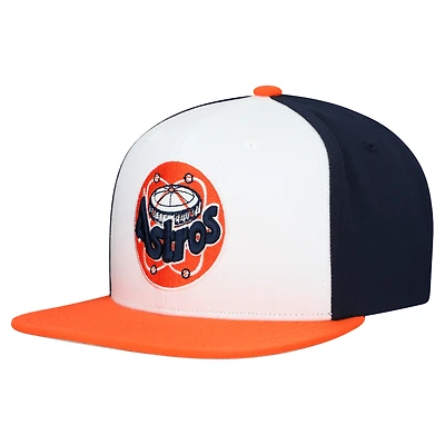 Casquette snapback basique Mitchell & Ness blanche Houston Astros Cooperstown Collection pour homme
