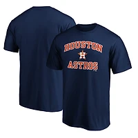 Men's  Navy Houston Astros Heart & Soul T-Shirt