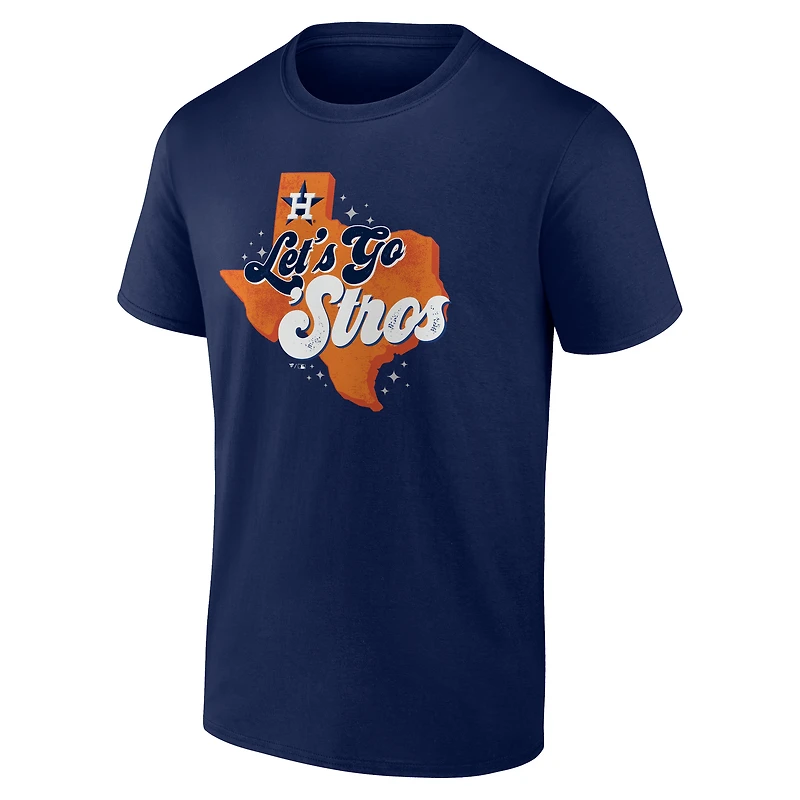 Men's Navy Houston Astros Hometown Graphic T-Shirt
