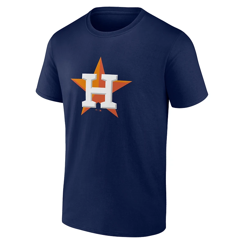 T-shirt bleu marine pour homme avec nom et numéro Jackie Robinson Day des Astros de Houston