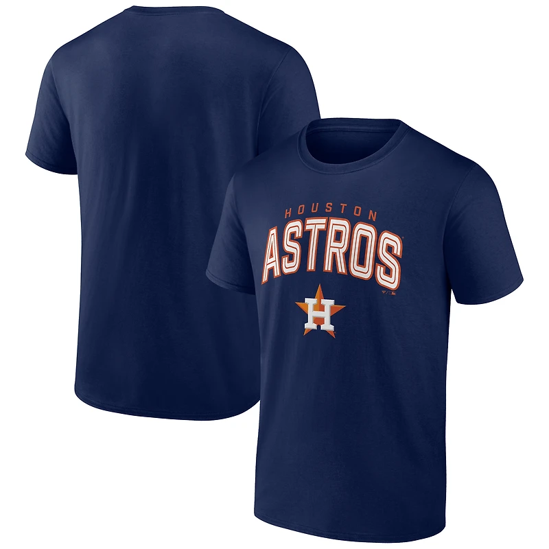 T-shirt bleu marine pour homme « Maîtrisez le jeu » des Astros de Houston