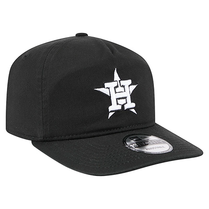 Men's New Era Black/White Houston Astros 19TWENTY Adjustable Hat