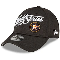 Casquette ajustable Snapback 9FORTY pour homme New Era Houston Astros 2022 American League Champions - Locker Room - Noir