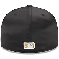 Men's New Era  Black Houston Astros 2025 59FIFTY Day Gold Leaf Fitted Hat
