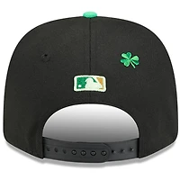 Casquette ajustable New Era noire Houston Astros 2026 Saint-Patrick 9SEVENTY pour homme