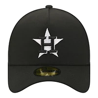 Men's New Era  Black Houston Astros A-Frame 59FORTY Fitted Hat