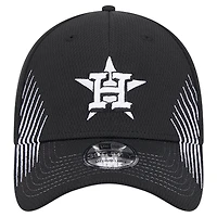 Casquette flexible Active Dash Mark 39THIRTY des Houston Astros New Era noire pour hommes