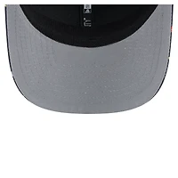 Men's New Era Black Houston Astros Adventure Drinks Pattern 9SEVENTY Stretch-Snap Hat