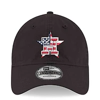 Men's New Era Black Houston Astros America 250 9TWENTY Adjustable Hat