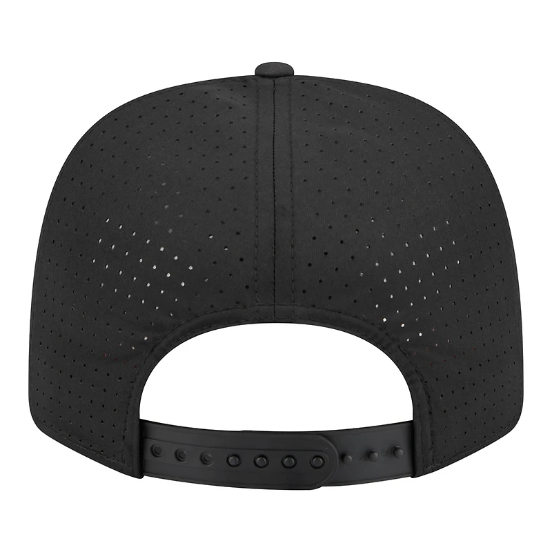 Casquette ajustable New Era noire Houston Astros Circle 9SEVENTY pour homme