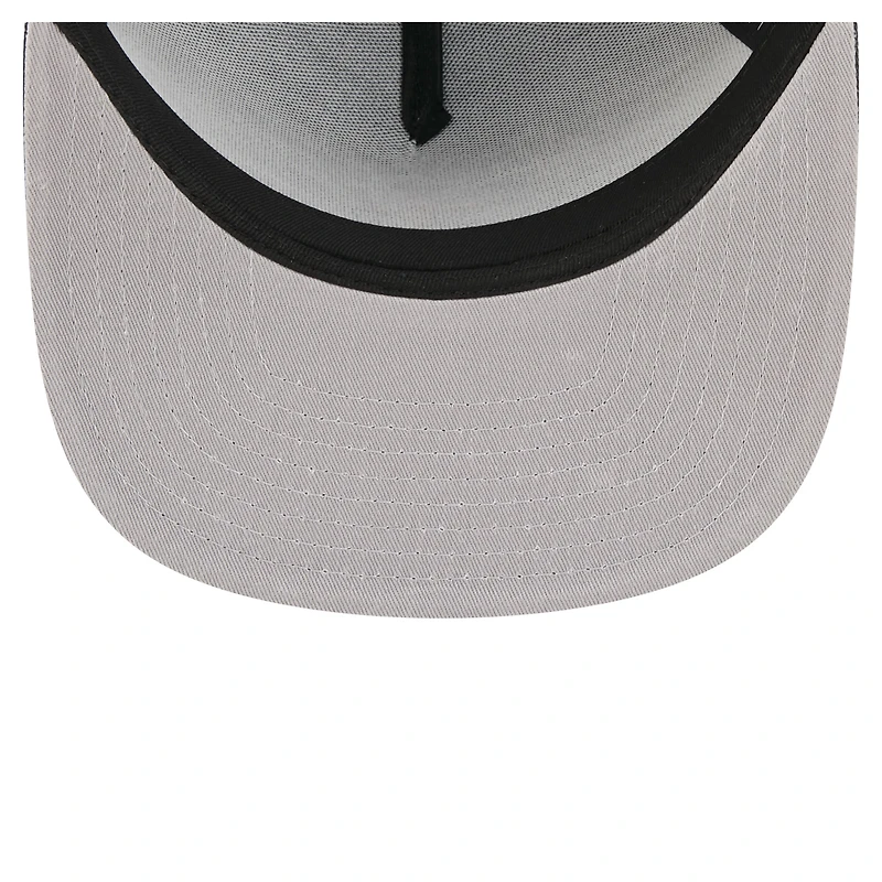 Casquette snapback New Era 9FIFTY noire pour homme, logo Houston Astros City, style A-Frame.