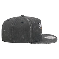Men's New Era Black Houston Astros City Slogan A-Frame 9FIFTY Snapback Hat