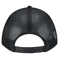 Men's New Era Black Houston Astros Gradient 9FORTY A-Frame M-Crown Trucker Adjustable Hat