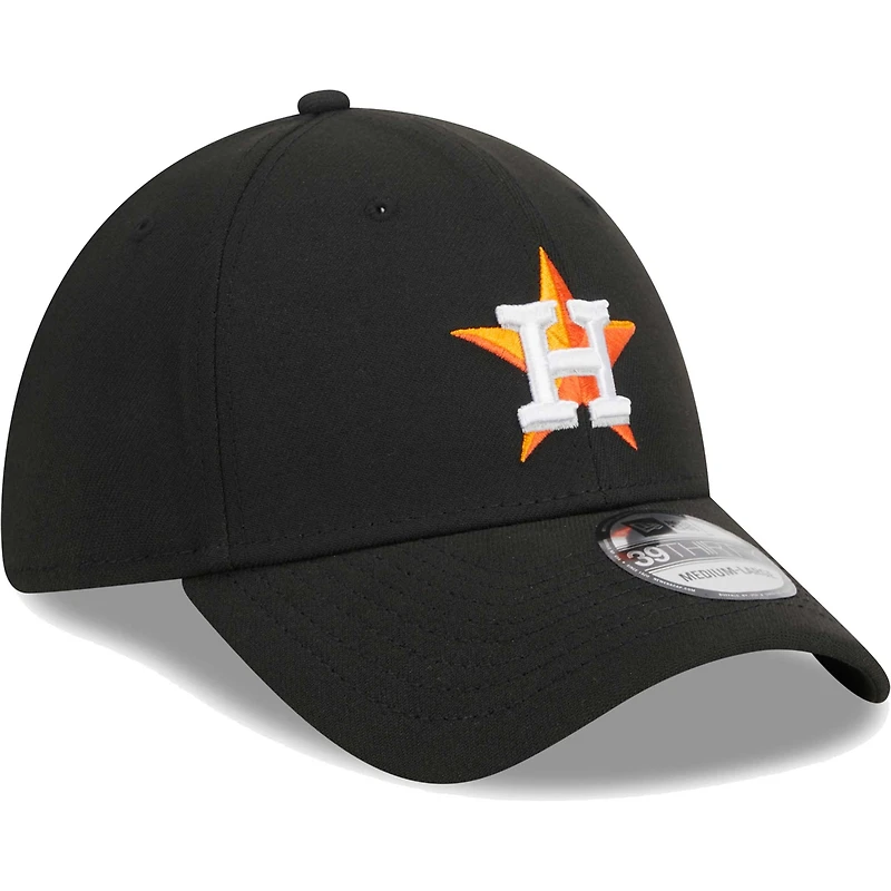 Casquette Flex 39THIRTY pour homme avec logo Houston Astros noir New Era