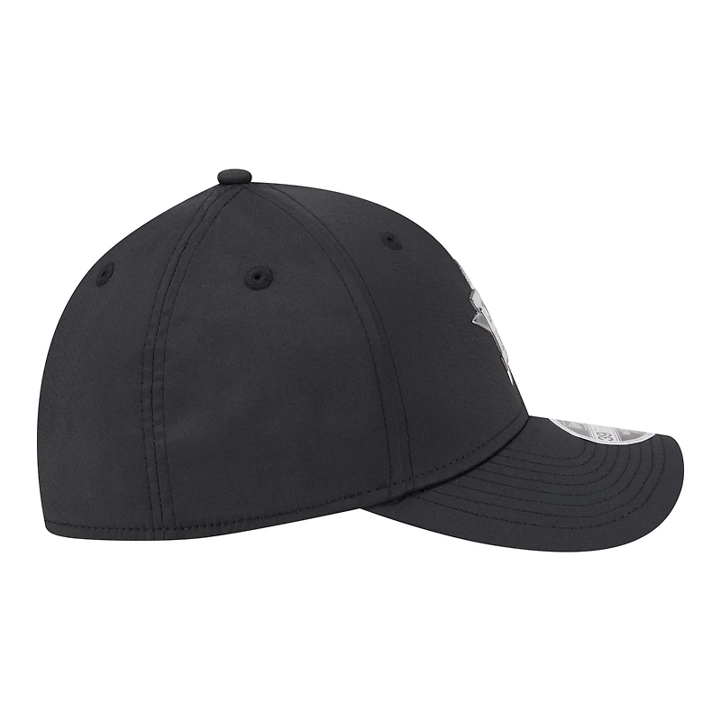 Men's New Era  Black Houston Astros Metallic 39THIRTY M-Crown Flex Hat