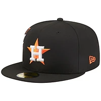 Casquette ajustée 59FIFTY pour homme Houston Astros Neon New Era noire