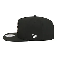 Men's New Era  Black Houston Astros Ring A-Frame 9FIFTY Snapback Hat