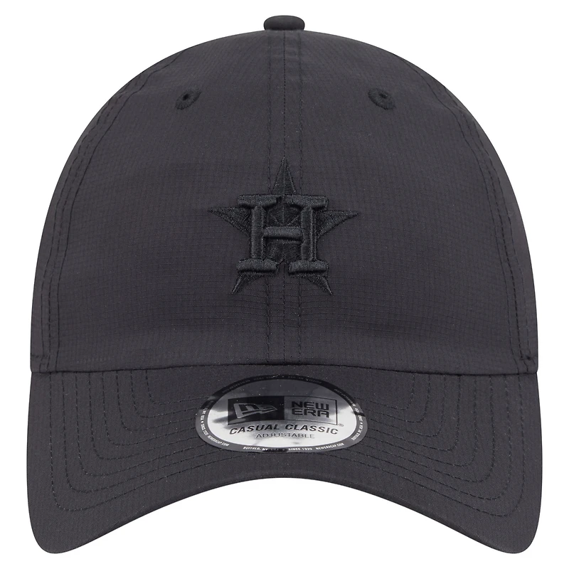 Men's New Era Black Houston Astros Ripstop Casual Classic Adjustable Hat