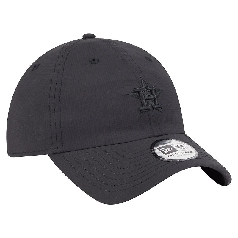 Men's New Era Black Houston Astros Ripstop Casual Classic Adjustable Hat