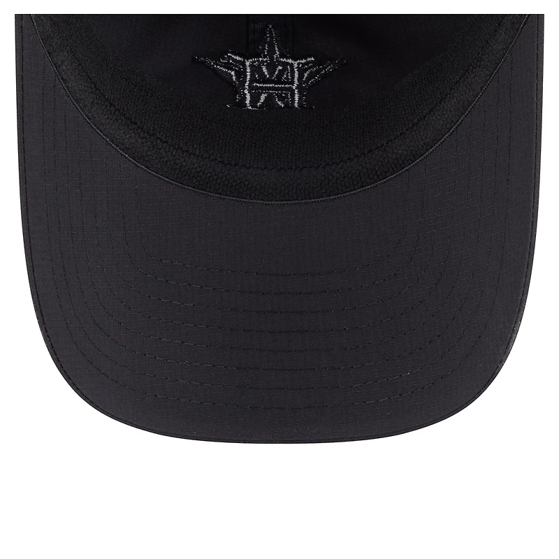 Men's New Era Black Houston Astros Ripstop Casual Classic Adjustable Hat