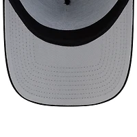 Casquette trucker ajustable New Era noire Houston Astros, logo latéral 9FORTY, modèle A-Frame, pour homme